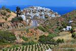 Sifnos, chegando a Kastro, Grécia.