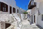 Sifnos, Kastro, típica rua da vila, Grécia.