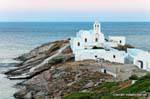 Sifnos Panagia Chryssopigi, estranha luz, Grécia.