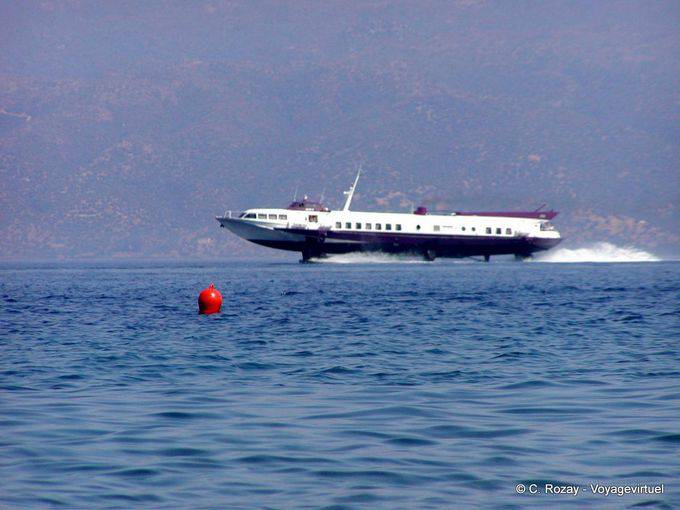 Hydrofoil (vôo Dolphins), Hydra - Grécia