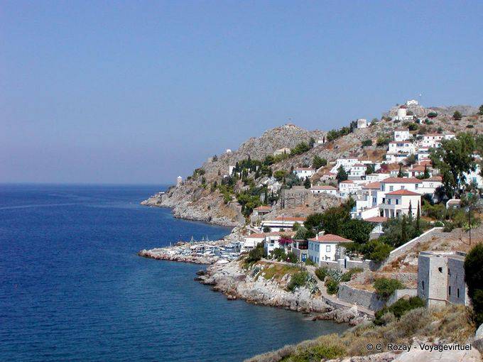 Panorama Kaminia, Hydra - Grécia