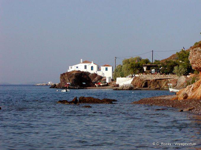 Vichlos rochas coloridas, Hydra - Grécia