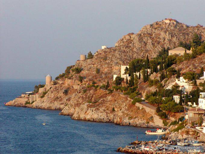 Moulins Kaminia, Hydra - Grécia