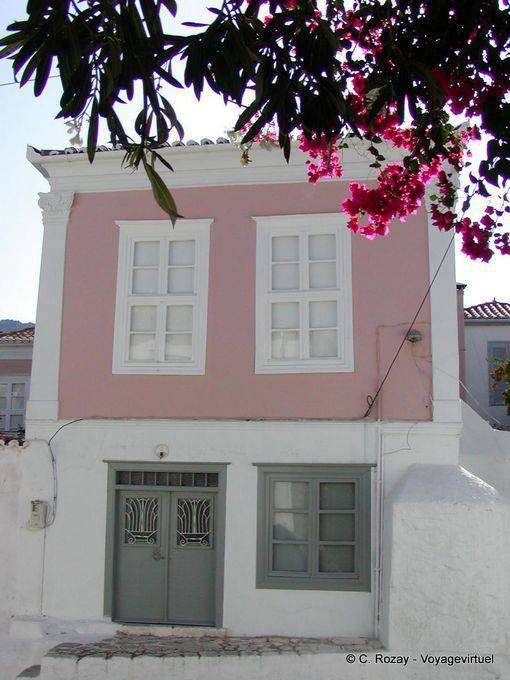 Cinza e rosa, Hydra - Grécia