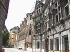 Rua Grenoble e tribunal, Grenoble, Isere.