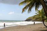 Praia, Perto de Petit-Bourg, Guadalupe.