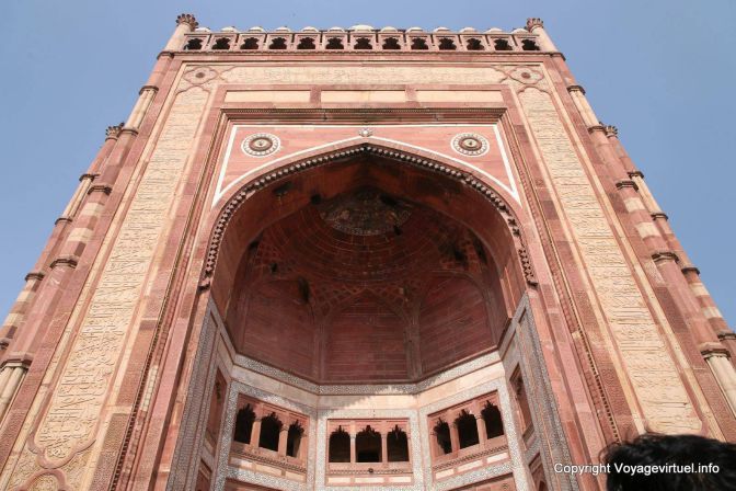 Fatehpur Sikri Jama Masjid Buland Darwaza Porte Sublime - India