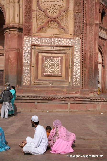 Fatehpur Sikri Jama Masjid Buland Darwaza Porte Sublime - India