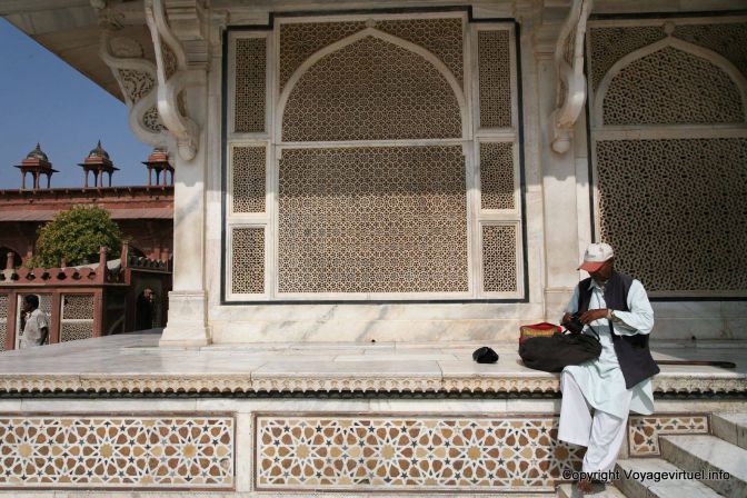 Fatehpur Sikri Jama Masjid Salim Chisti Tomb - India