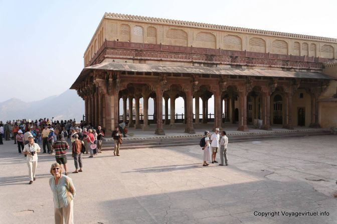 Jaipur Amber Palace Diwan I Amm - India