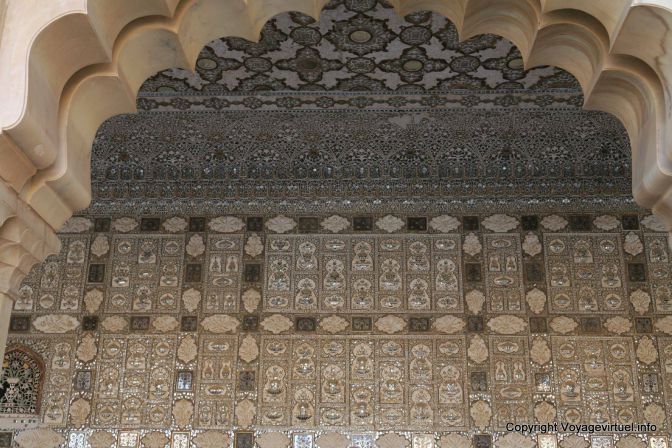 Jaipur Amber Palace Diwan I Khas Chambre D Hiver - India
