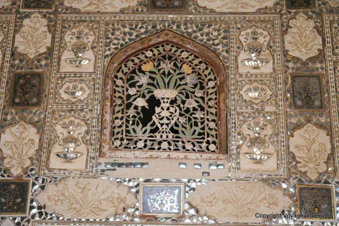 Jaipur Amber Palace Diwan I Khas Chambre D Hiver - India