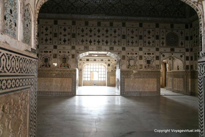 Jaipur Amber Palace Diwan I Khas Chambre D Hiver - India