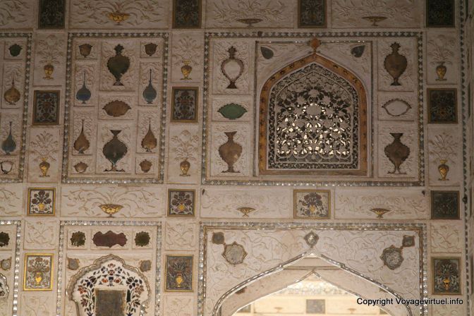 Jaipur Amber Palace Diwan I Khas Chambre D Hiver - India