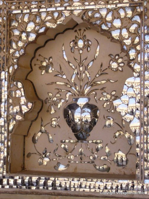 Jaipur Amber Palace Diwan I Khas Chambre D Hiver- India