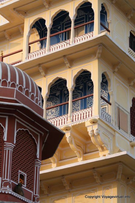 Jaipur City Palace Chandra Mahal - India