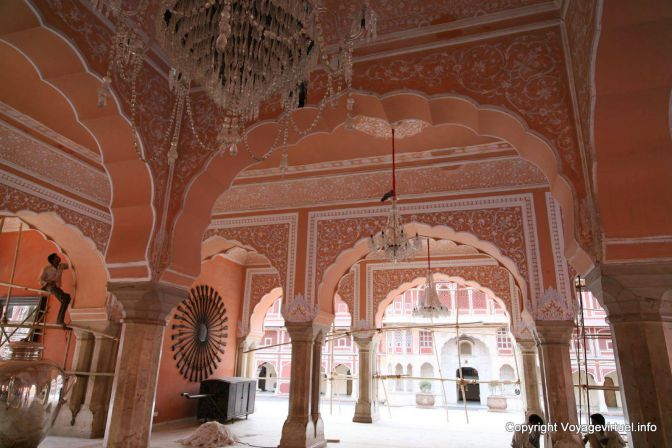 Jaipur City Palace Diwan I Khas - India