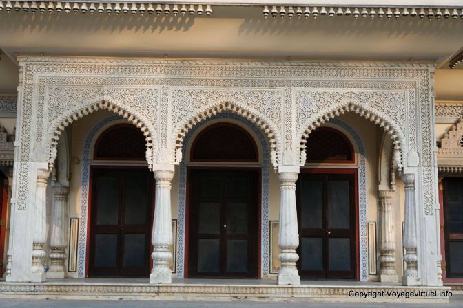 Jaipur City Palace Mubarak Mahal - India