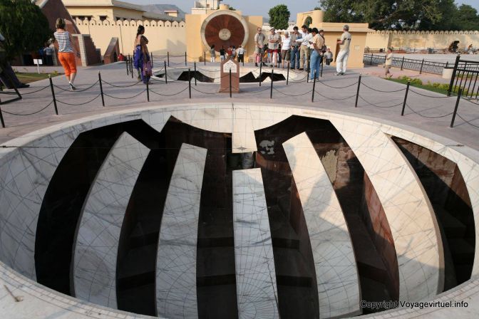 Jaipur Jantar Mantar Observatoire Laiprakash Yantra - India