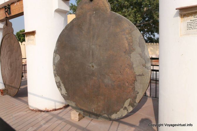 Jaipur Jantar Mantar Observatoire Raj Yantra Astrolabe - India