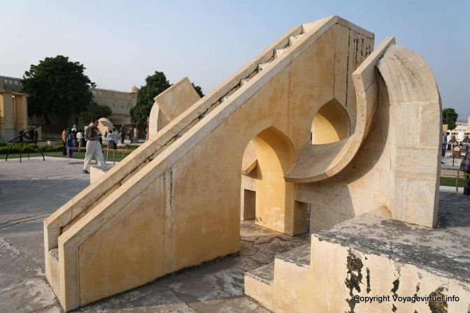 Jaipur Jantar Mantar Observatoire Samrat Yantra Astrologique - India