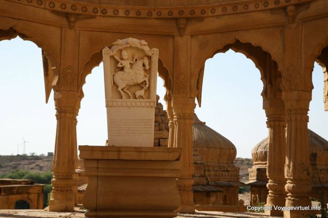 Jaisalmer Bada Bagh Cenotaphs - India