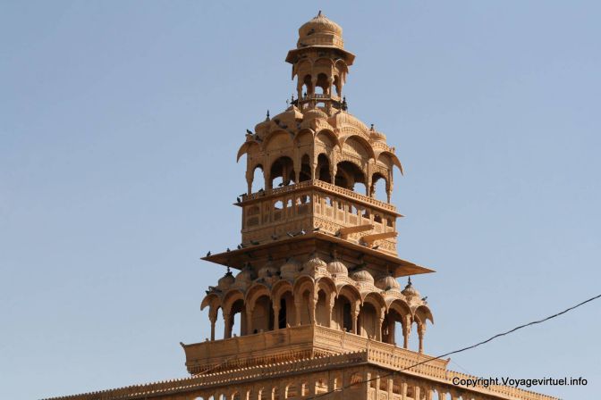 Jaisalmer Badal Palace Tazia Tower - India