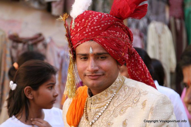 Jaisalmer Citadelle Mariage Le Marie - India