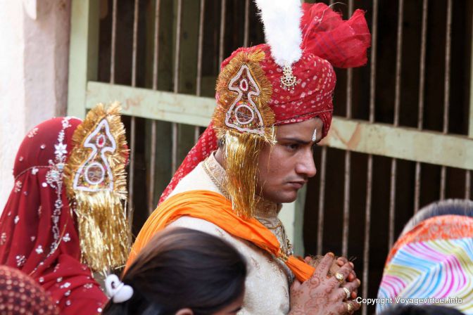 Jaisalmer Citadelle Mariage Le Marie - India