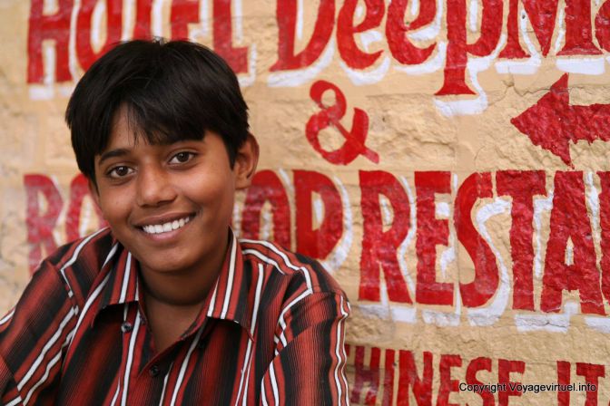 Jaisalmer Citadelle Sourire - India