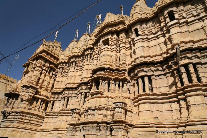 Jaisalmer Temple Jain Citadelle - India