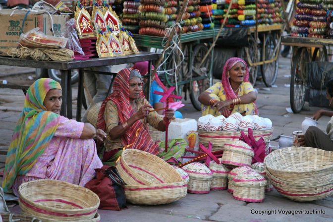 Jodhpur Old City Sardar Bazar - India