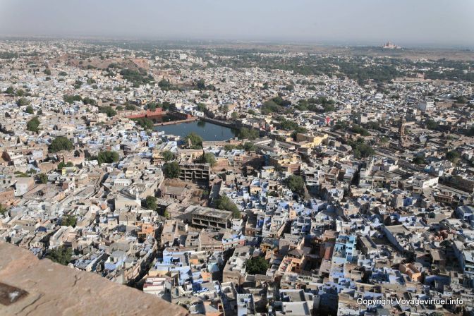 Jodhpur Vue Sur Ville Depuis Mehrangarh Forteresse - India