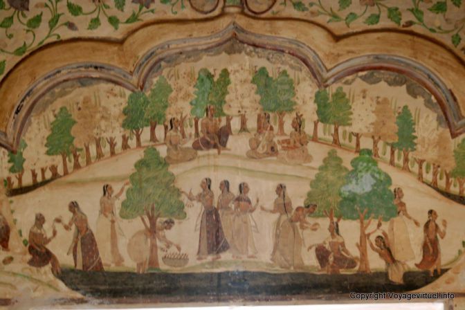 Nagaur Ahhichatragarh Fort Paints Peintures - India