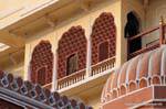 Jaipur city palace chandra mahal.