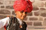 Jodhpur mehrangarh forteresse jeune danseur.