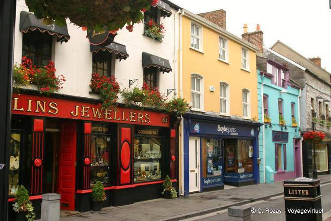 Fachadas coloridas, Ennis - Irlanda
