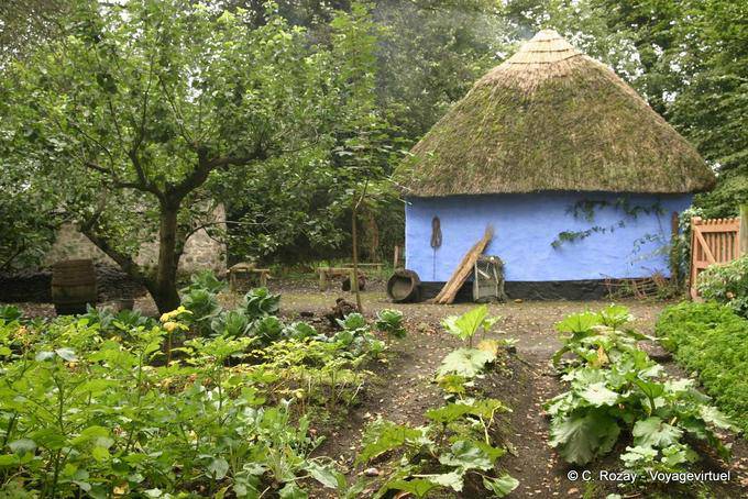 Caixa em forma Farmhouse, Bunratty Folk Park - Irlanda