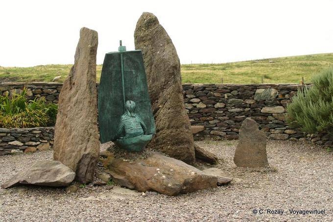 Monumento Brandon Creek (CUAS ano Bhodaigh), Dingle - Irlanda