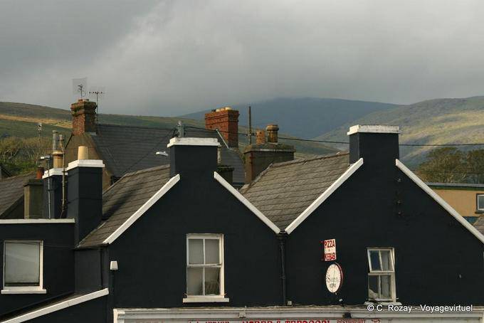 Casas pretas, Dingle - Irlanda