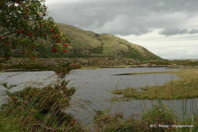 Rumo Brickeen Island, Parque Nacional de Killarney - Irlanda