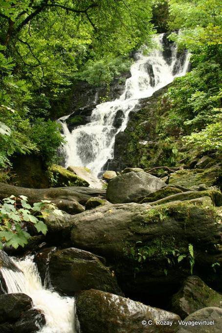 Torc Waterfall, Killarney - Kenmare estrada - Irlanda