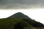 Nuvens sobre Ballyroe, Illaungib Rock, Dingle, Irlanda.