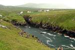 Panorama Brandon Creek, Ballycurrane, Dingle, Irlanda.