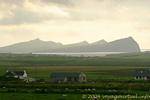 Panorama dos picos das três irmãs (As três irmãs), Dingle, Irlanda.