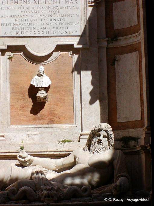 Deus alongado Vittoriano, Roma - Italia
