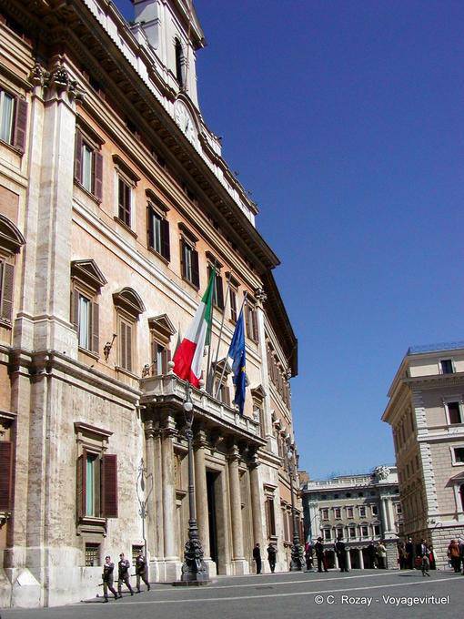 O parlamento, Roma - Italia