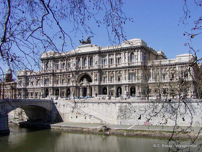 Palácio de Justiça, Piazza dei Tribunali, Roma - Italia