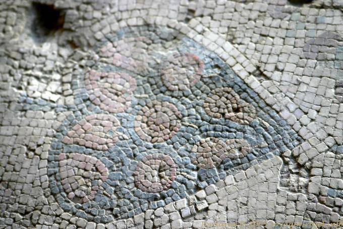 Mosaico Coração, Madaba - Jordania