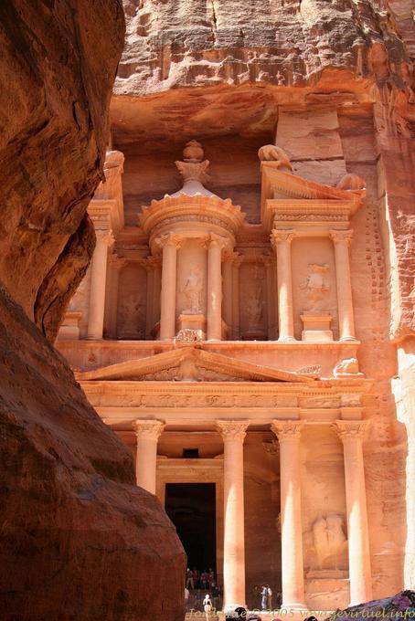 Última abordagem Khazneh do Siq, Petra - Jordania